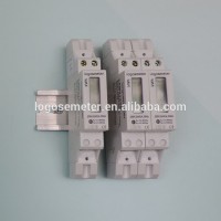 Single phase Din rail one module kilo watt hour meter/KHW meter