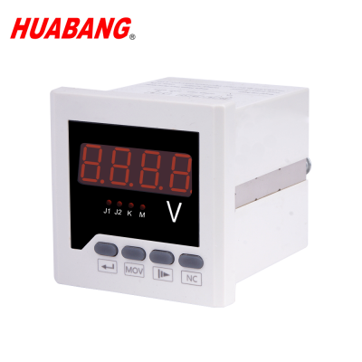 72x72 HUABANG single phase digital meter PD668U intelligent voltage meter programmable voltmeter